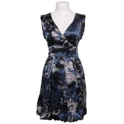 Jurk (Blauw, Zwart, Grijs) van Warehouse Polyester, Zijde