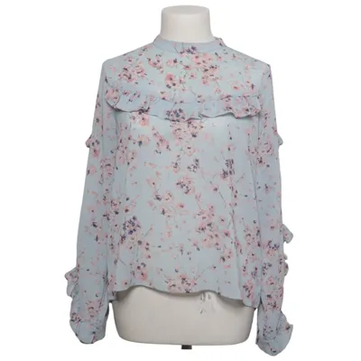 Blouse (Blue, Pink, Multicolored) from Daphnea Polyester