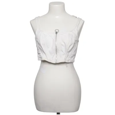 Crop top (Hvid) fra Lee x H&M Bomuld