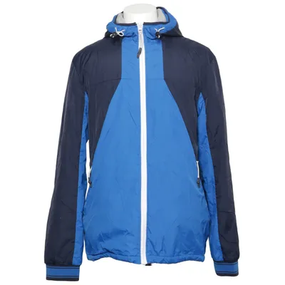 Outdoor jacket (Blue) from Bench Cotton, Elastane, Nylon, Polyester