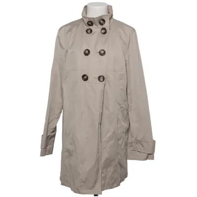 Trench coat (Beige) from Devernois Cotton, Metallic fiber, Polyester