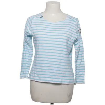 Long sleeve T-shirt (Blue, White) from Voile Bleue