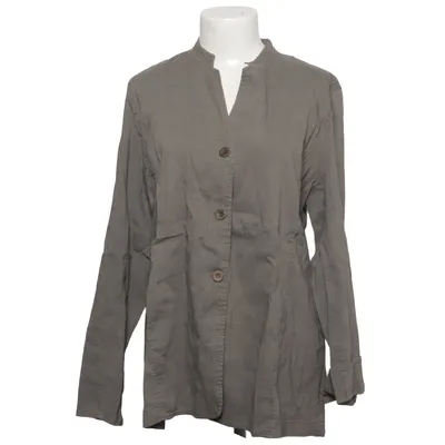 Veste (Gris) de Eileen Fisher Élasthane, Lin, Viscose