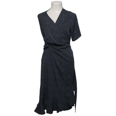 Wrap dress (Black, White) from ONLY Carmakoma Polyester