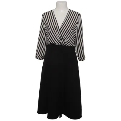 Wikkeljurk (Zwart, Wit) van Conbipel Elastaan, Polyester
