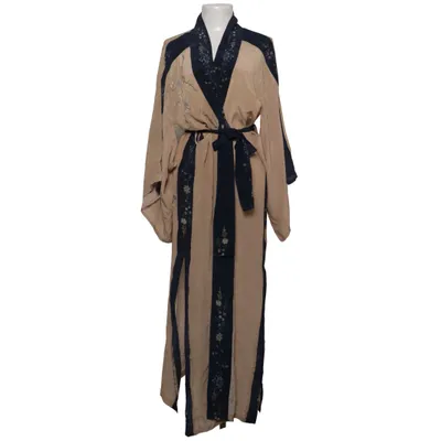 Jurk (Beige, Blauw, Meerkleurig) van Rave Zijde