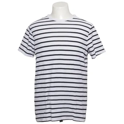 T-shirt (Hvid, Sort) fra H&M Man Bomuld