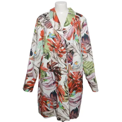 Blazer (White, Multicolored) from Carleoni Cotton, Elastane
