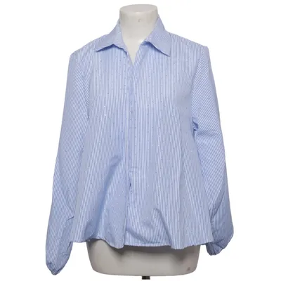 Chemise (Bleu, Blanc) de Hailys Coton, Polyester