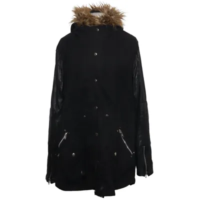 Parka (Black) from Vixxsin Cotton, Polyester