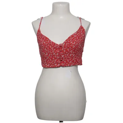 Crop top (Rood, Wit, Zwart) van Polly Katoen, Polyester
