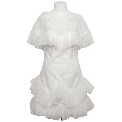 Robe (Blanc) de Rengin Polyester