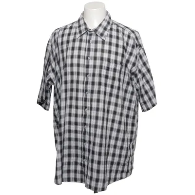 Chemise à manches courtes (Noir, Blanc) de Big Fashion
