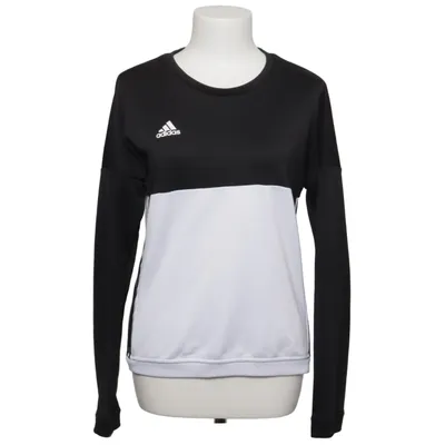 Träningströja (Svart, Vit) från Adidas Elastan, Polyester