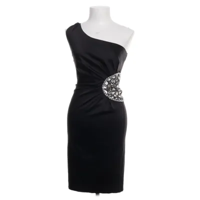 Cocktailjurk (Zwart) van Jane Norman Acetaat, Elastaan, Polyamide, Polyester