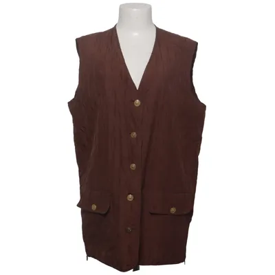 Outdoor vest (Bruin) van Mara Manzona Polyester, Zijde