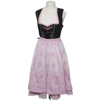 Dirndl (Black, Pink, White) from Country Line Cotton, Polyester