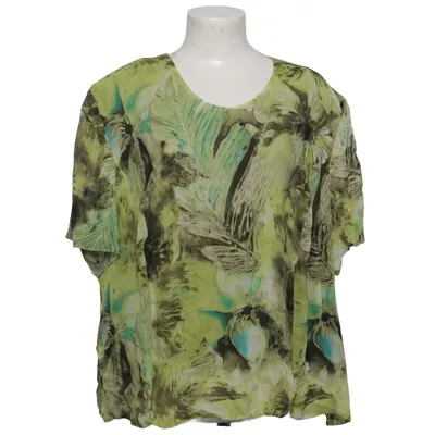 Topp (Grön, Flerfärgad) från Habella Polyester, Viskos