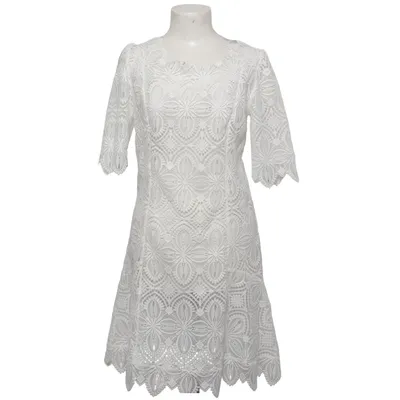 Robe (Blanc) de Ermanno Scervino Polyamide, Polyester