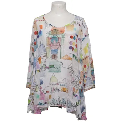 Top (White, Multicolored) from Elli Cotton