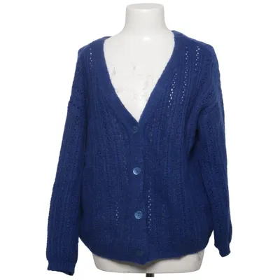 Cardigan (Blue) from One Step Acrylic, Mohair, Polyamide, Wool