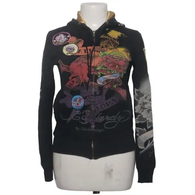 Huvtröja (Svart, Flerfärgad) från Ed Hardy