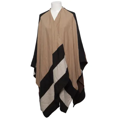 Poncho (Beige, Svart, Brun) från Judith Williams Metallfiber, Polyester, Viskos
