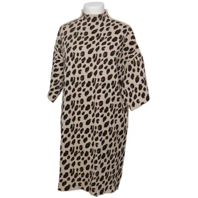 Dress (Beige, Black, Brown, Multicolored) Polyamide, Viscose