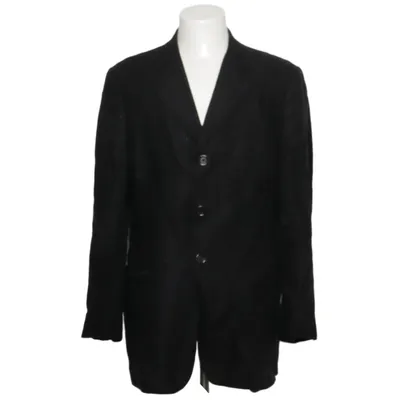 Blazer (Noir) de Georges Rech Cupro, Lin, Viscose