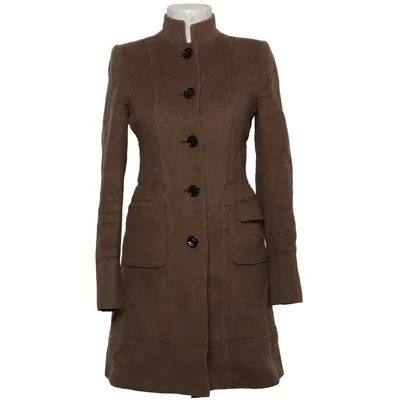 Kappa (Brun) från Zara Woman Angora, Polyamid, Viskos, Ull