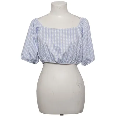 Crop top (Blue, White) from Another Reason