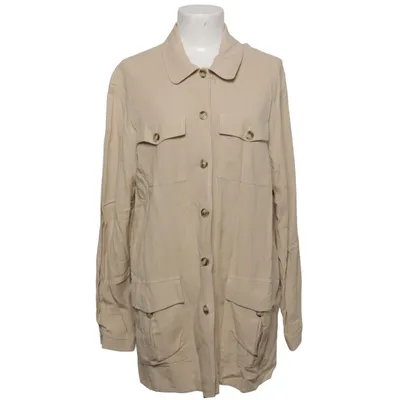 Safari jacket (Beige) from Taillissime Linen, Viscose