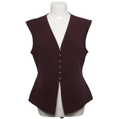 Vest (Brown) from H&M Elastane, Polyester