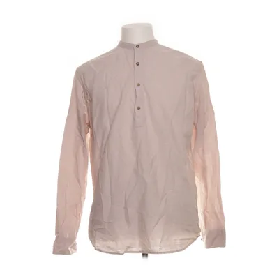 Henley shirt (Beige) van Premium by Jack & Jones Gerecycled katoen
