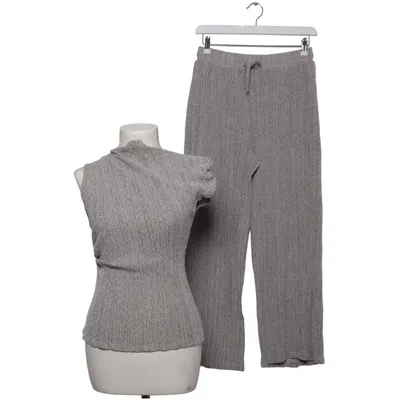 Ensemble (Gris, Blanc) de Zara Coton, Élasthane, Polyester