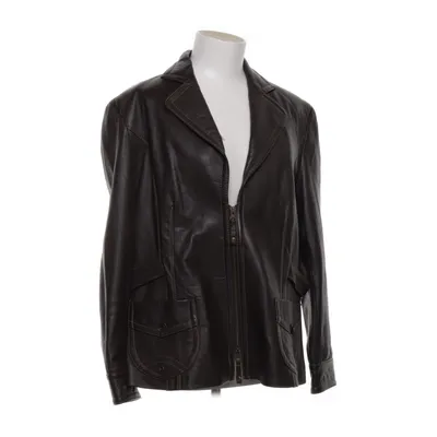 Läderkavaj (Brun) från Bonita Polyester, Skinn