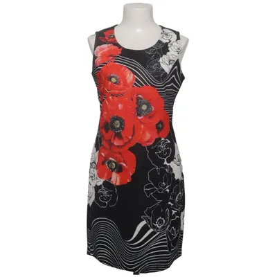 Dress (Black, White, Red) from 101 Idees Elastane, Polyester