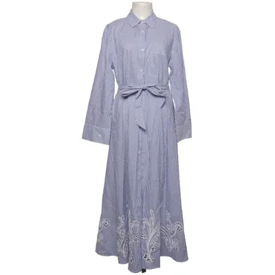 Blusenkleid (Blau, Weiß) von Tommy Hilfiger Baumwolle, Polyester