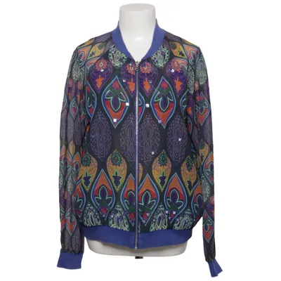 Bomberjakke (Flerfarvet, Lilla, Sort) fra Desigual Bomuld, Elastan, Polyester