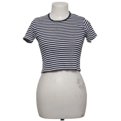 T-shirt (Blauw, Wit) van Brandy Melville Katoen