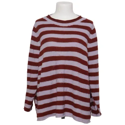 Sweater (Brown, White) from Oska Acrylic, Alpaca wool