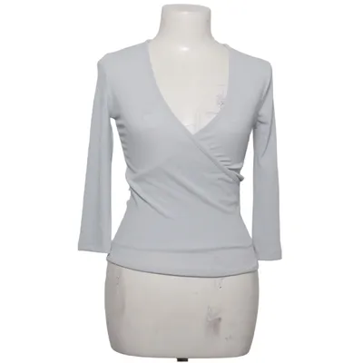 Slå-om bluse (Sølv) fra New Look Elastan, Polyester