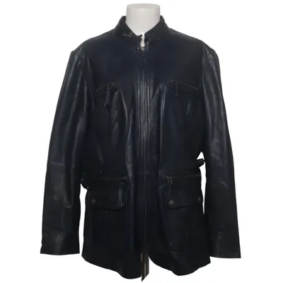 Veste en cuir (Bleu) de Best Connections Cuir, Polyester