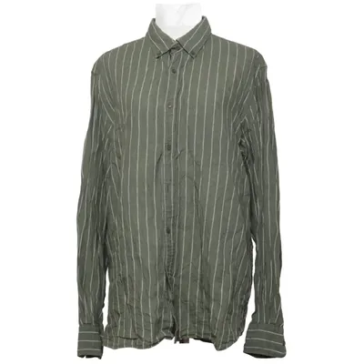 Skjorta (Grön, Vit) från Massimo Dutti Linne