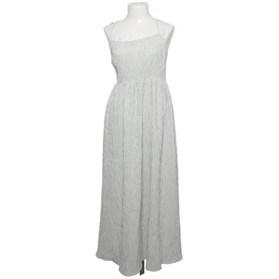 Långklänning (Seersucker Open Back Midi Dress) från NA-KD Elastan, Polyester, Viskos