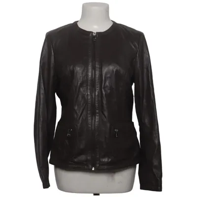 Leather jacket (Brown) from Conbipel Leather, Polyester