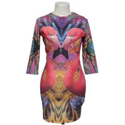 Dress (Pink, Multicolored) from River Island Elastane, Polyester