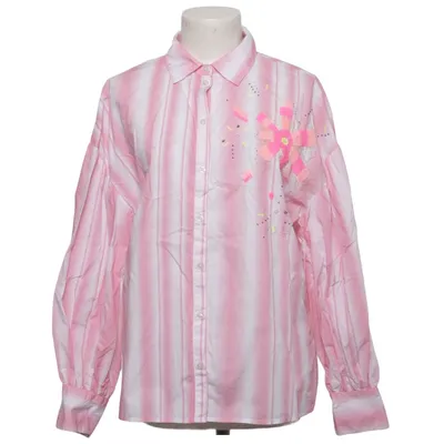 Skjorta (Rosa, Vit) från Pom Amsterdam Bomull, Polyester