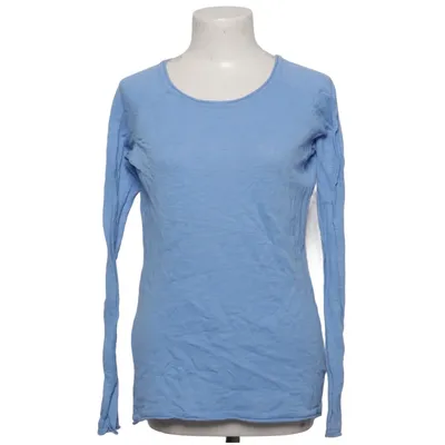Lange mouwen shirt (Blauw) van UpFashion Katoen