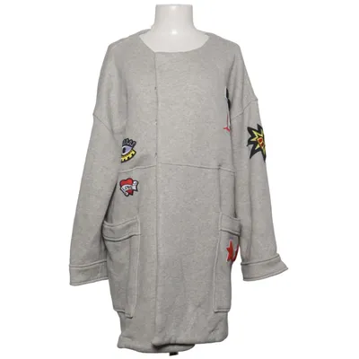 Cardigan (Gray) from Brandalism Cotton, Polyester